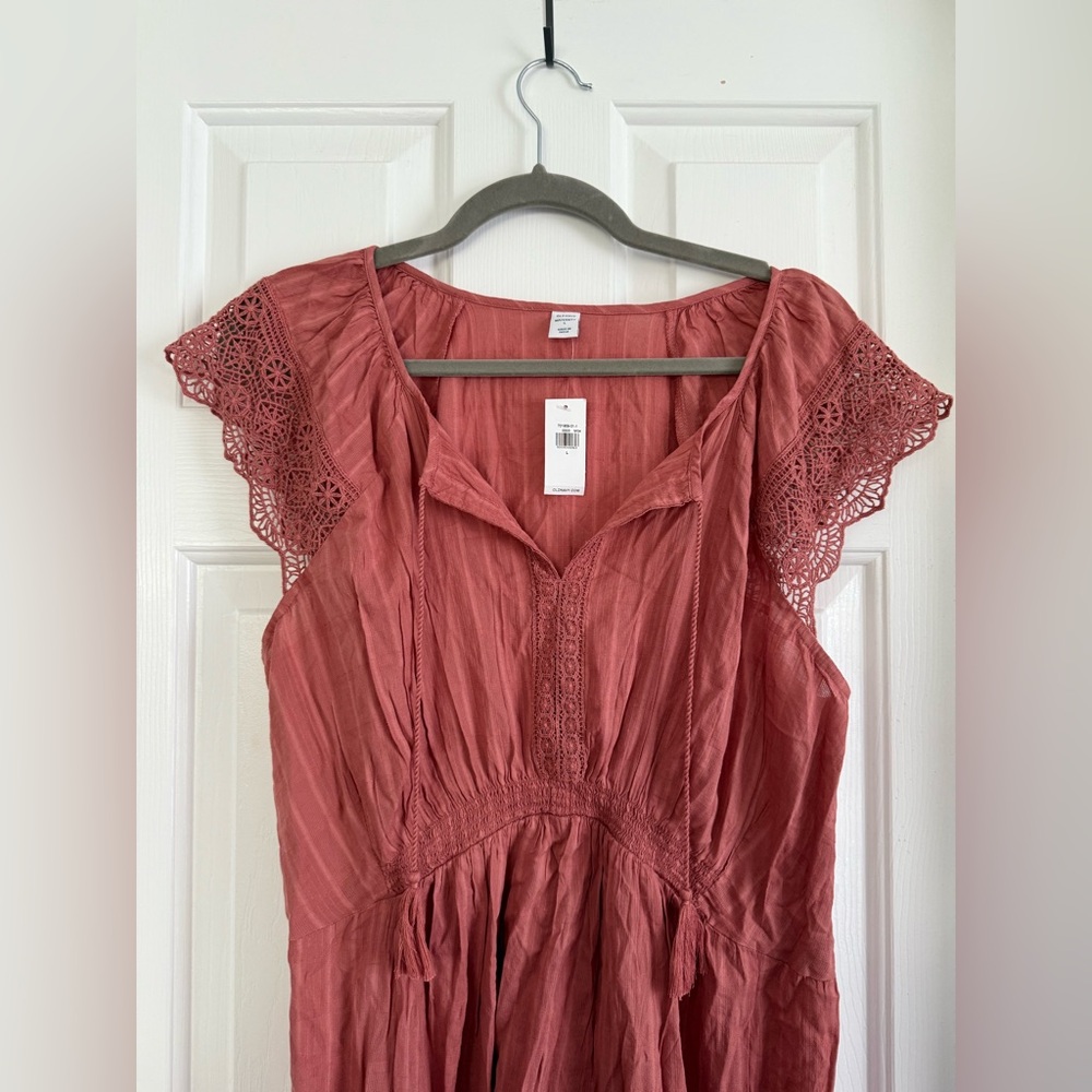 NWT Maternity Midi Dress - Old Navy - Picture 3 of 5
